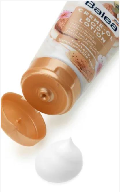 Balea Creme-Öl Bodylotion Mandelöl, 200 ml