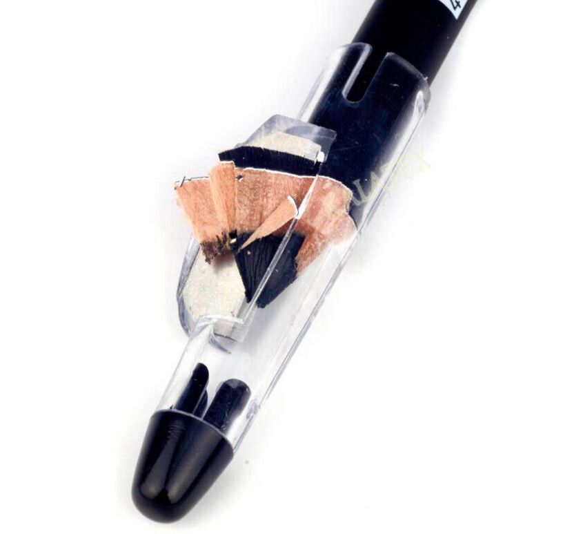 Sabrina Cosmetische Kajalstift zwart 14 cm op blisterkaart