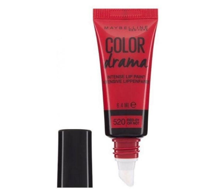 Maybelline Color Drama Intense Lip Paint - 520 Red-Dy or Not