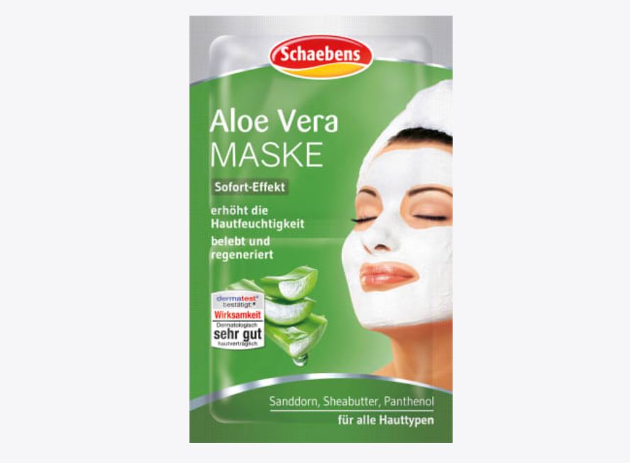 Schaebens Gesichtsmaske Aloe Vera (2x5 ml), 10 ml