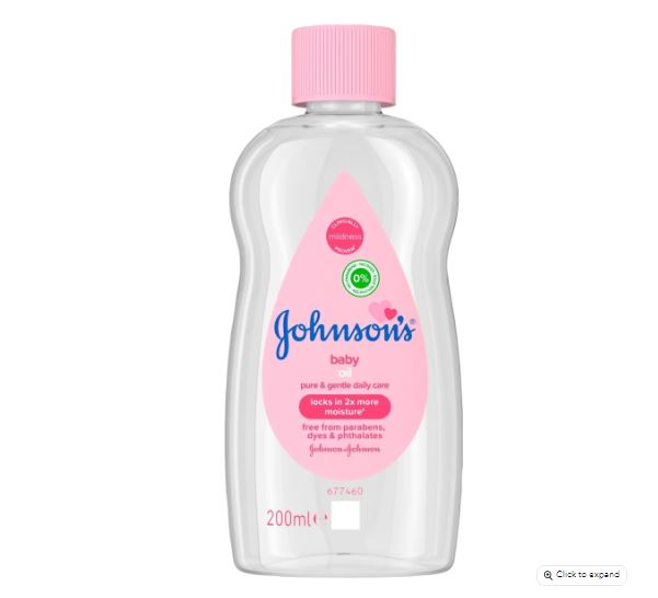 Johnsons Baby Oil Regular 200ml زيت اطفال rose