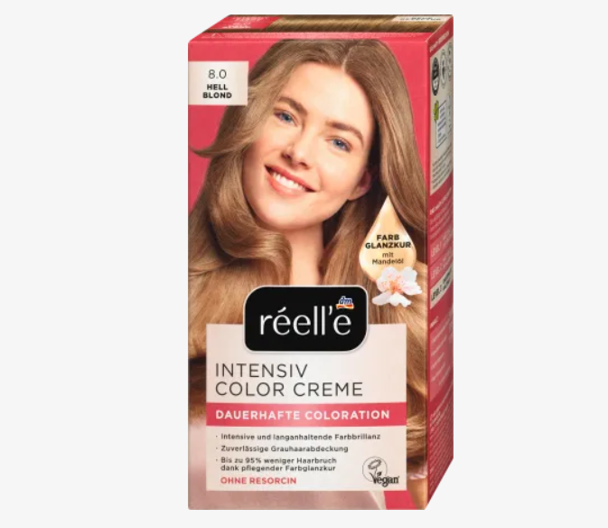 Reelle Intensiv Color Creme 8.0 Hellblond 110ml
