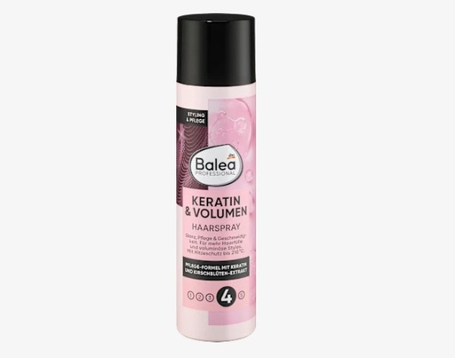 Balea PROFESSIONAL Haarspray Keratin & Volumen, 250 ml