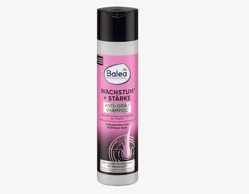 Balea PROFESSIONAL Shampoo Anti-Grau Wachstum + Stärke, 250 ml
